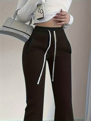 Mireille Auclair | High-Waist Flared Lounge Pants For Women