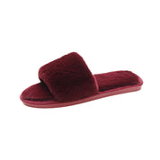 Roxie Draycroft | Fluffy Plush Slide Slippers For Women