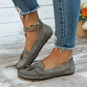 Brenna Caldwell | Tassel Loafer Flat For Women