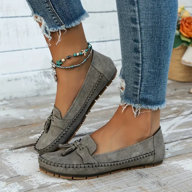 Brenna Caldwell | Tassel Loafer Flat For Women