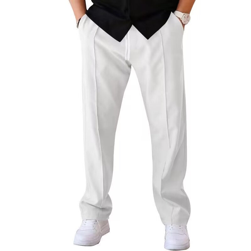 Gage Barford | Straight-Leg Pintuck Pants For Men