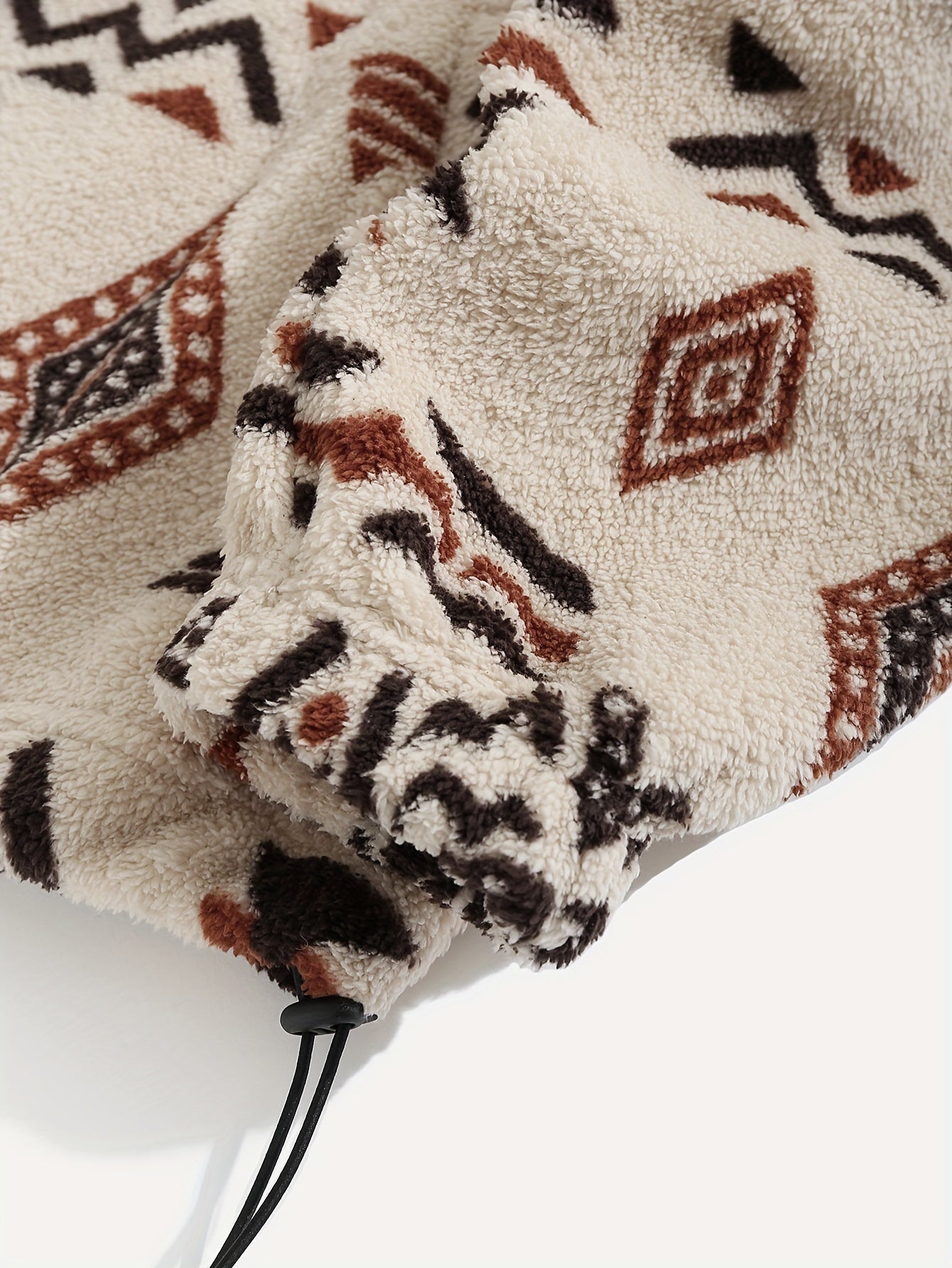 Mathieu Laroche | Patterned Fleece Mens Jacket