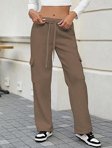 Odile Carrington | Cargo Wide-Leg Jogger Pants For Women