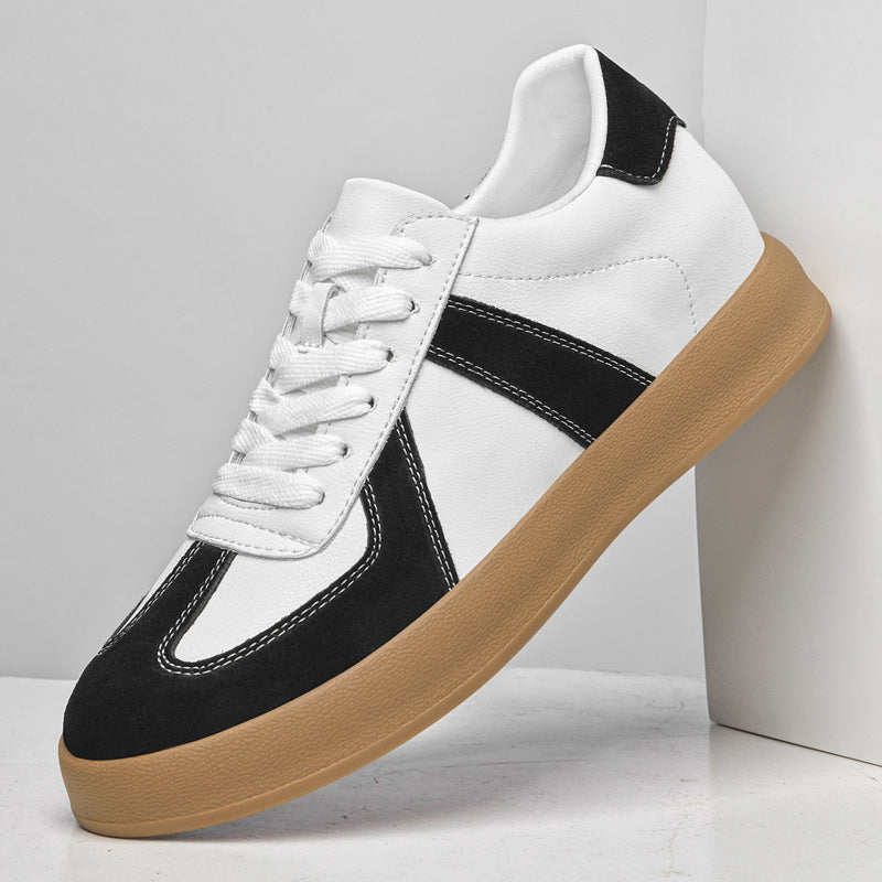 Julien Lacroix | Retro Colorblock Leather Sneakers For Men