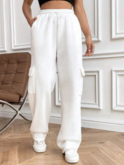 Odile Carrington | Cargo Wide-Leg Jogger Pants For Women