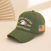 Delphine Lachapelle | Eagle Embroidered 1776 Veterans Day Baseball Cap Unisex