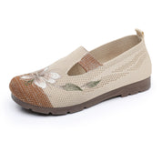 Colette Vasseur | Embroidered Floral Slippers For Women