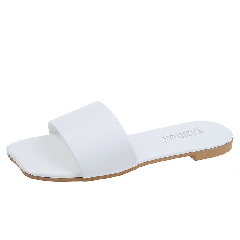 Adriana Bellucci | Daisy Flower Flat Slide Sandals For Women