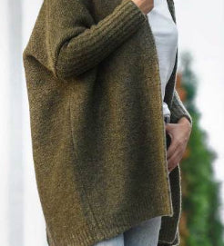 Lila Montrachet | Oversized Hooded Cardigan Sweater For Women