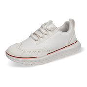 Eli Ostbridge | Woven Leather Lace-Up Sneakers For Men