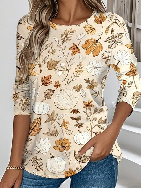 Isabelle Moreau | Halloween Graphic Print Top For Women