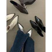 Serena Duchamp | Pointed-Toe Stiletto Ankle Boots For Women