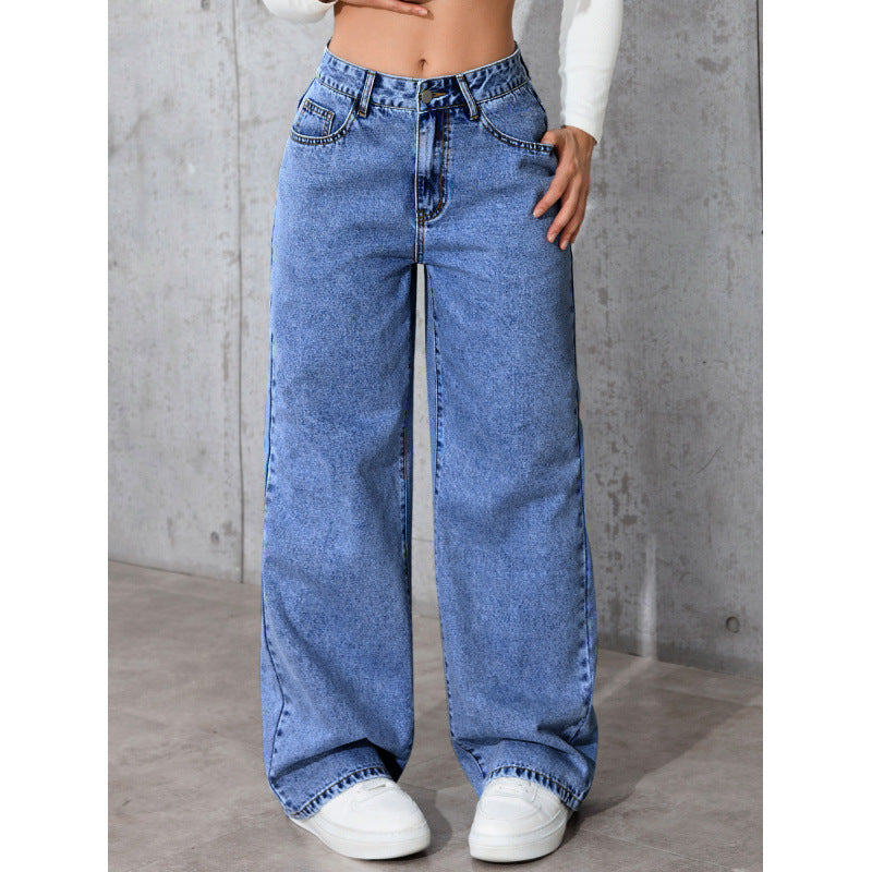 Perrine Valmont | High-Waisted Straight-Leg Jeans For Women