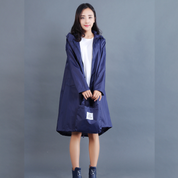 Nadia Bellemont | Polka Dot Hooded Raincoat For Women