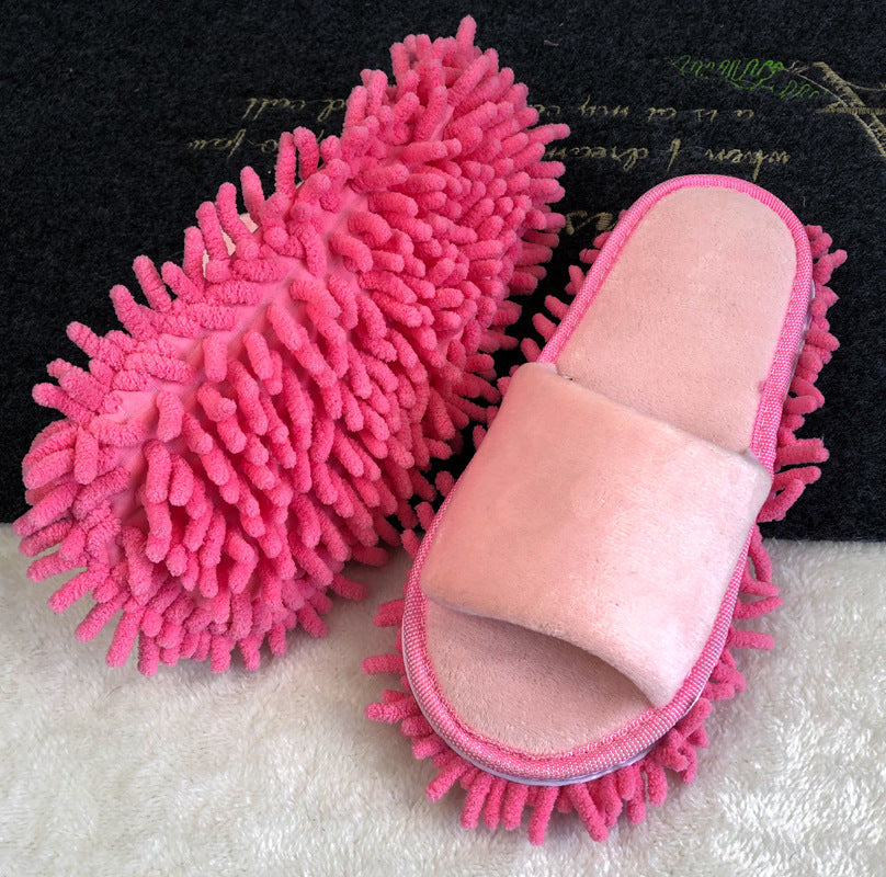 Julien Vasseur | Lazy Floor Sweeping Mop Slippers For Unisex