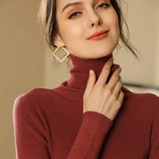 Ludovica Ashcombe | High Neck Cashmere Sweater For Women