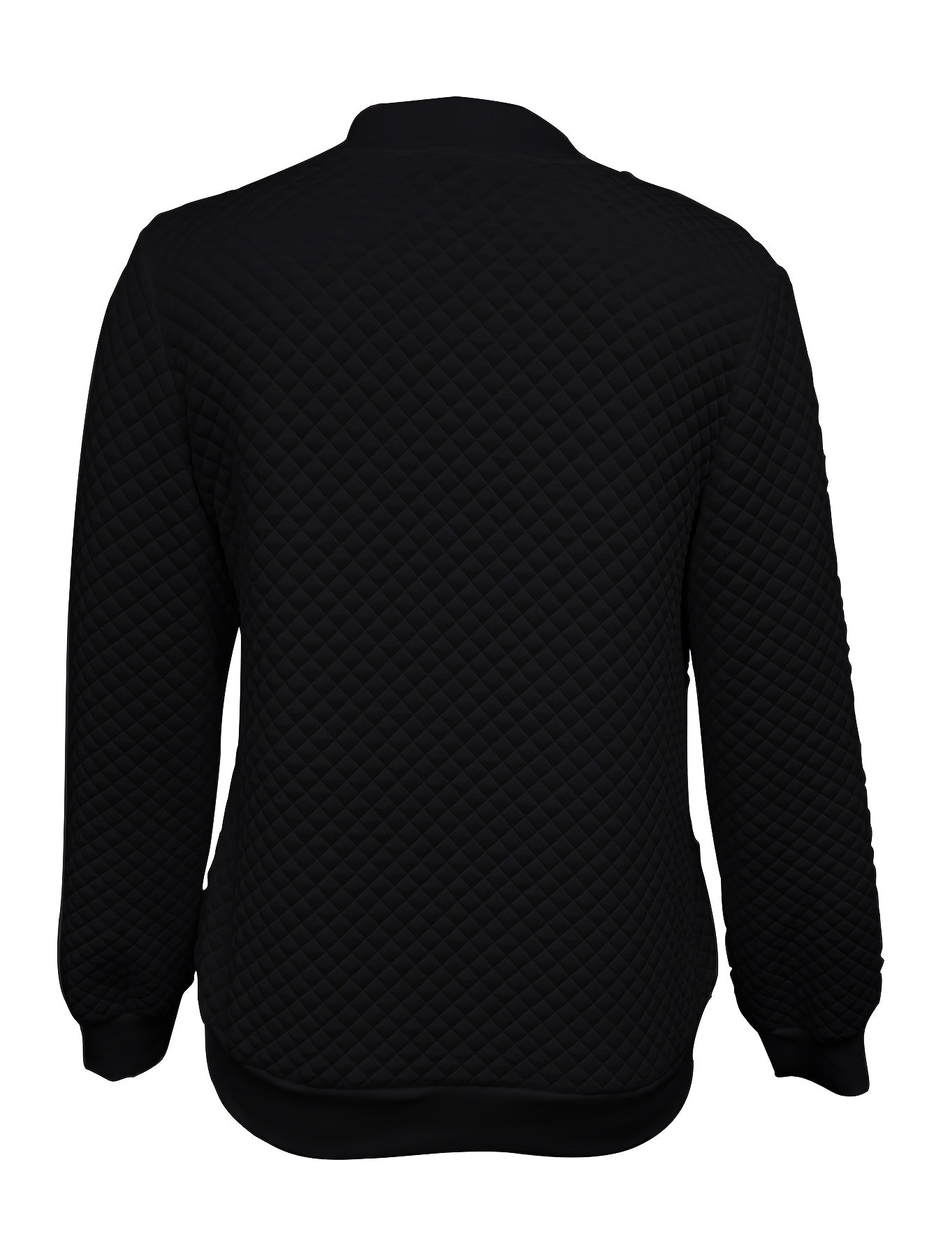 Isolde Ferreira | Quilted-Texture Baseball Jacket For Women