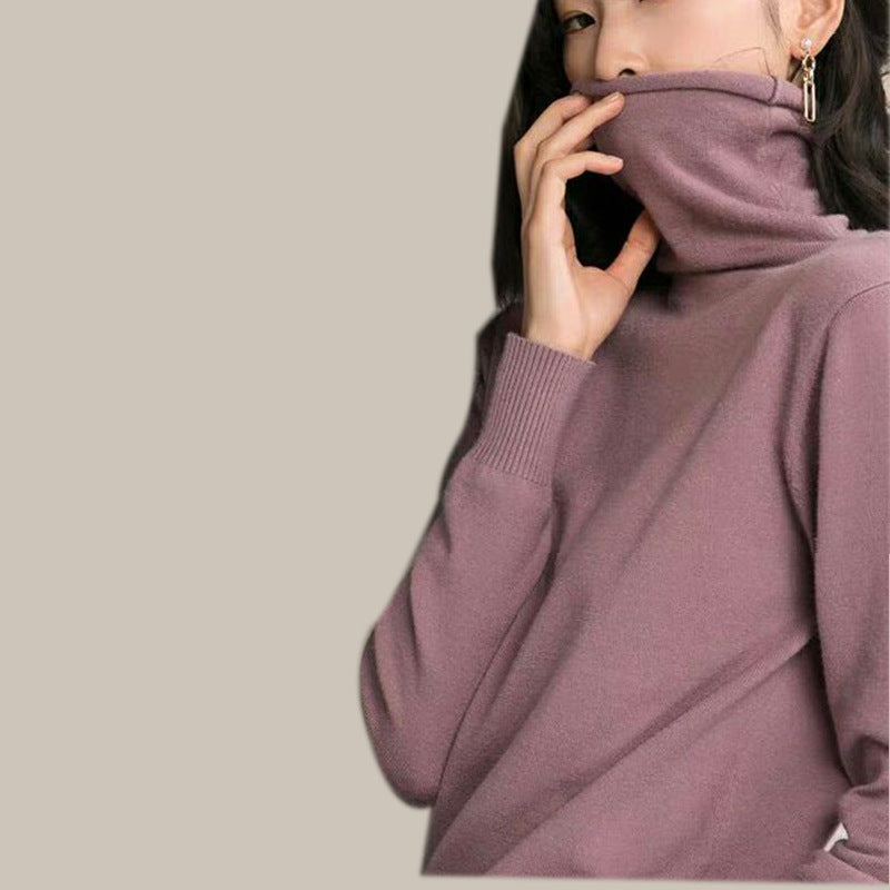 Vera Ashworth | Turtleneck Knit Sweater For Women