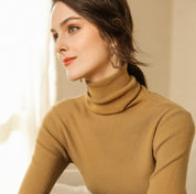Ludovica Ashcombe | High Neck Cashmere Sweater For Women
