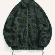 Mathieu Laroche | Patterned Fleece Mens Jacket