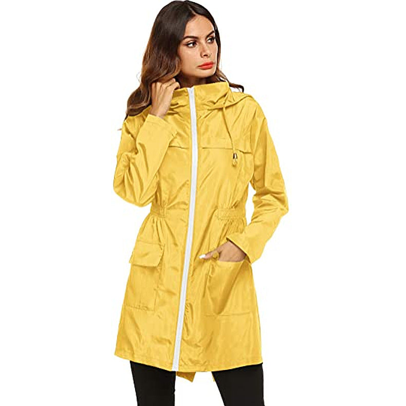 Serena Fairclough | Hooded Waterproof Rain Jacket For Women