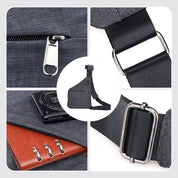 Maximilian Forsythe | Black Crossbody Sling Bag