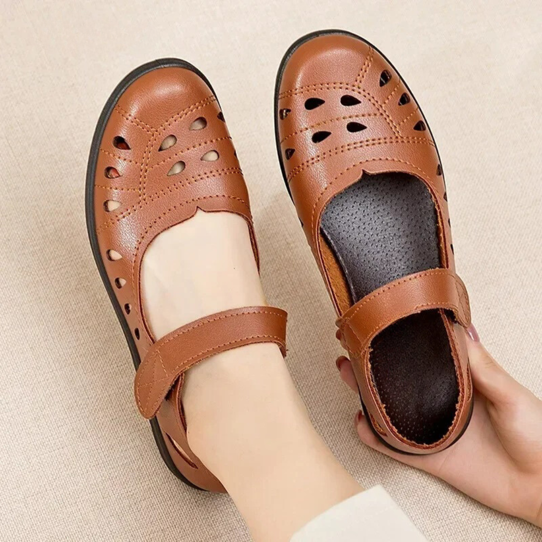 Francesca Dunbar | Orthopedic Mary Jane Flats For Women