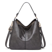Soft Commute | Zip Hobo Shoulder Bag For Women