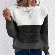 Stefania Bianchi | Colorblock Knit Sweater For Women