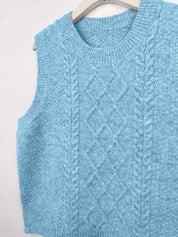 Marguerite Fontclair | Cable-Knit Sweater Vest For Women