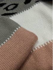 Halina Bricourt | Leopard-Print Colour-Block Sweater For Women