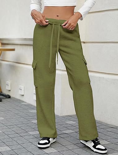 Odile Carrington | Cargo Wide-Leg Jogger Pants For Women
