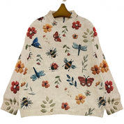 Beatrice Solano | Embroidered Crewneck Sweater For Women