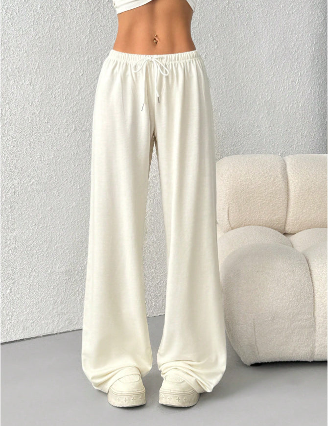 Corinne Delvaux | Wide-Leg Drawstring Sweatpants For Women