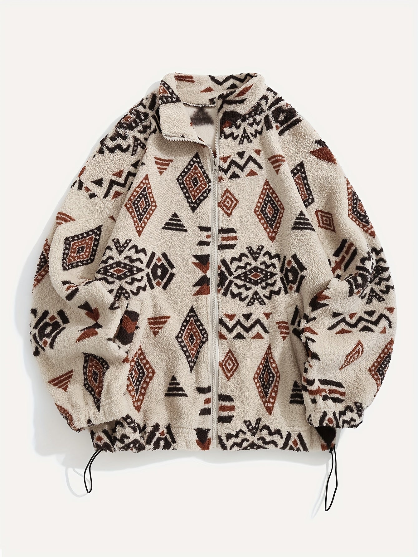 Mathieu Laroche | Patterned Fleece Mens Jacket