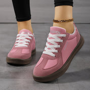 Isadora Beauchamp | Leather Lace-Up Sneakers For Women