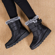 Marielle Duquesne | Waterproof Plush Snow Ankle Boots For Women