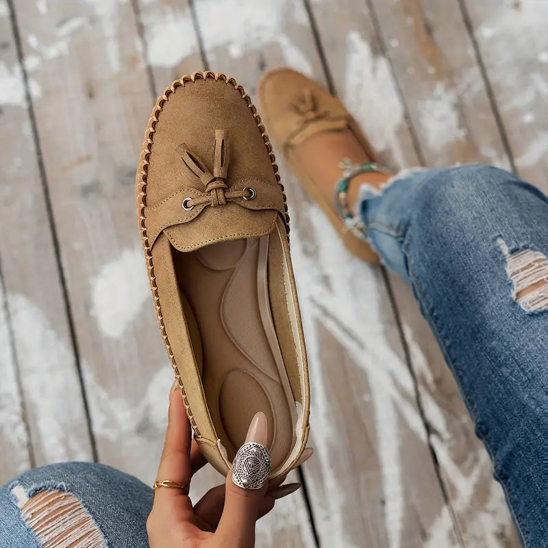 Brenna Caldwell | Tassel Loafer Flat For Women