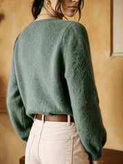 Renata Fontclair | Textured Round-Neck Sweater For Women