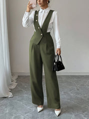 Liliane Vasquez | Tailored Wide-Leg Jumpsuit For Women