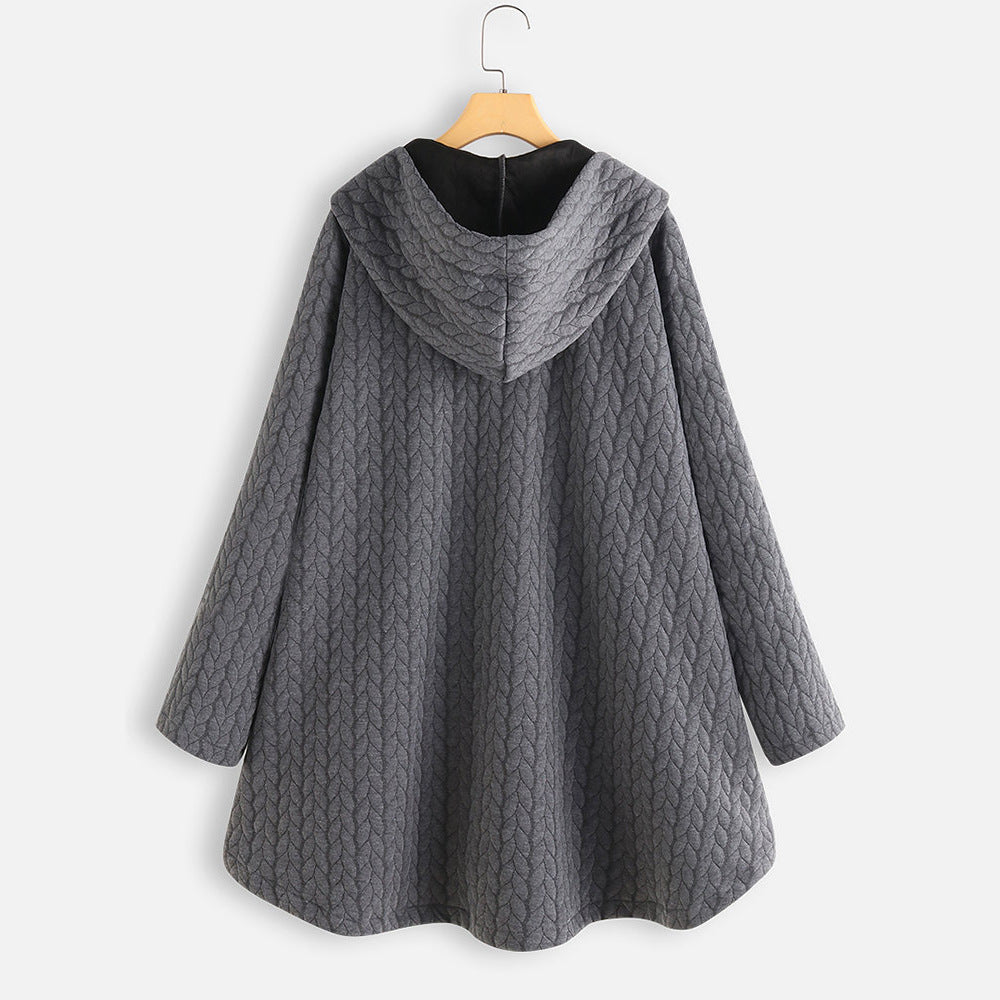 Eloise Bertrand | Quilted Hooded Long Parka For Women