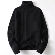 Jude Quarton | Slim Fit Ribbed Turtleneck Sweater For Men