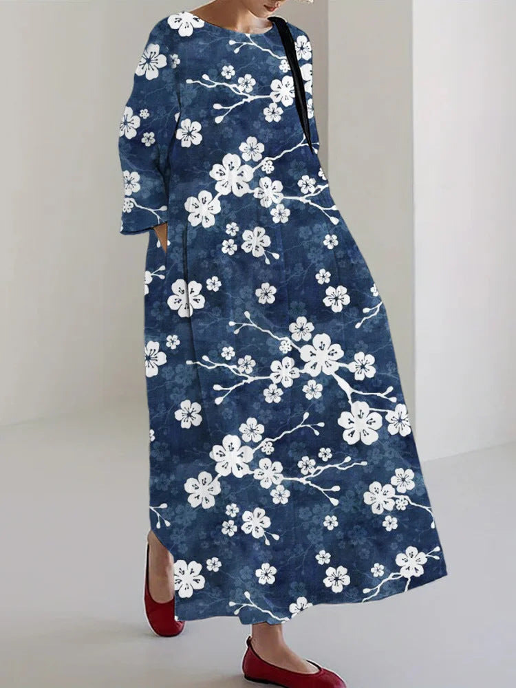 Vittoria Lombardi | Geometric Print Maxi Dress For Women