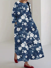 Vittoria Lombardi | Geometric Print Maxi Dress For Women