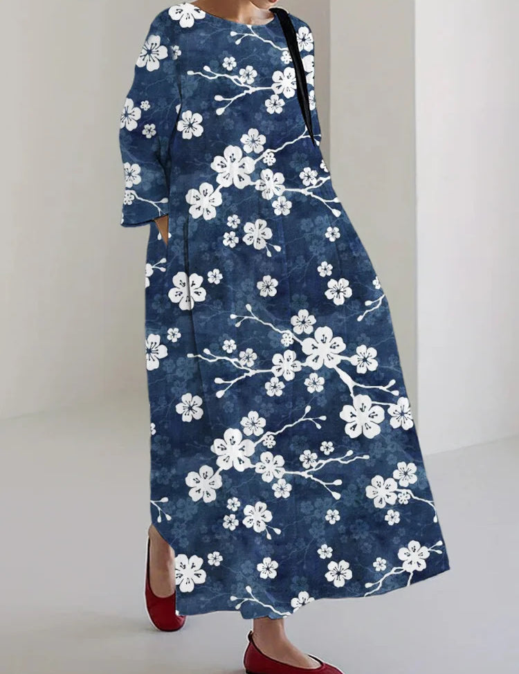 Vittoria Lombardi | Geometric Print Maxi Dress For Women