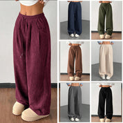 Selene Aubertin | Corduroy Wide-Leg Pants For Women