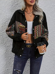 Mireille Castonguay | Corduroy Patchwork Jacket For Women