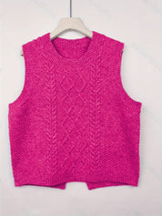 Marguerite Fontclair | Cable-Knit Sweater Vest For Women