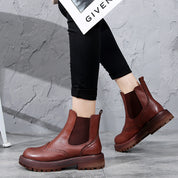 Vanessa Colbert | Brogue Chelsea Boots For Women
