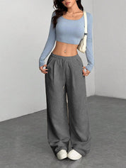 Selene Aubertin | Corduroy Wide-Leg Pants For Women